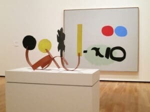 Adolph Gottlieb: Sculptor, installation view, Karl and Bertl Arnstein Galleries