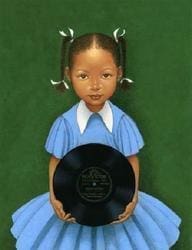 Kadir Nelson, Cover from ellington was not a street, oil on paper, 2004