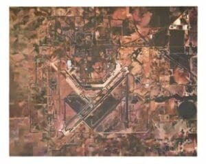 Neil MacDonald, Roswell Site, Oil on canvas, 48 x 60 in., Photo by: Andrew McAllister.