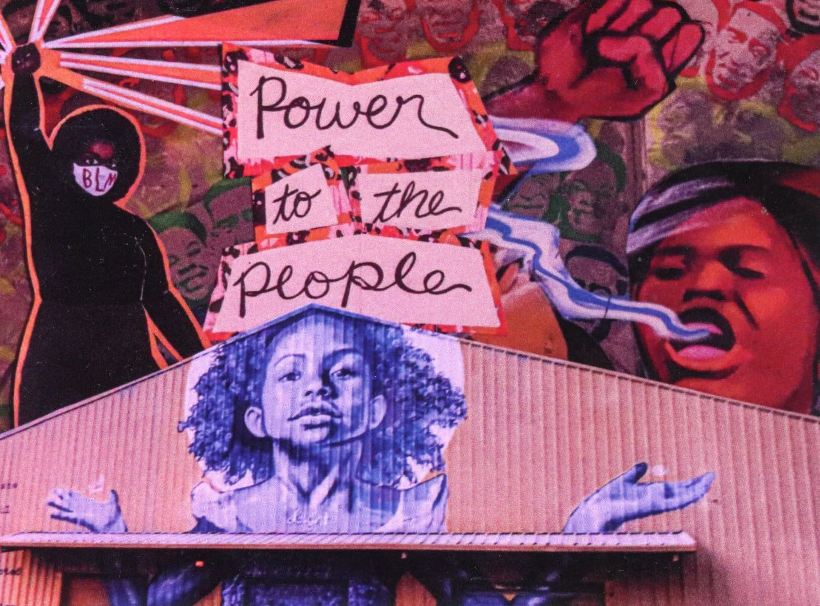 KM Power to the People 2021 4x6” Inkjet Print Photograph