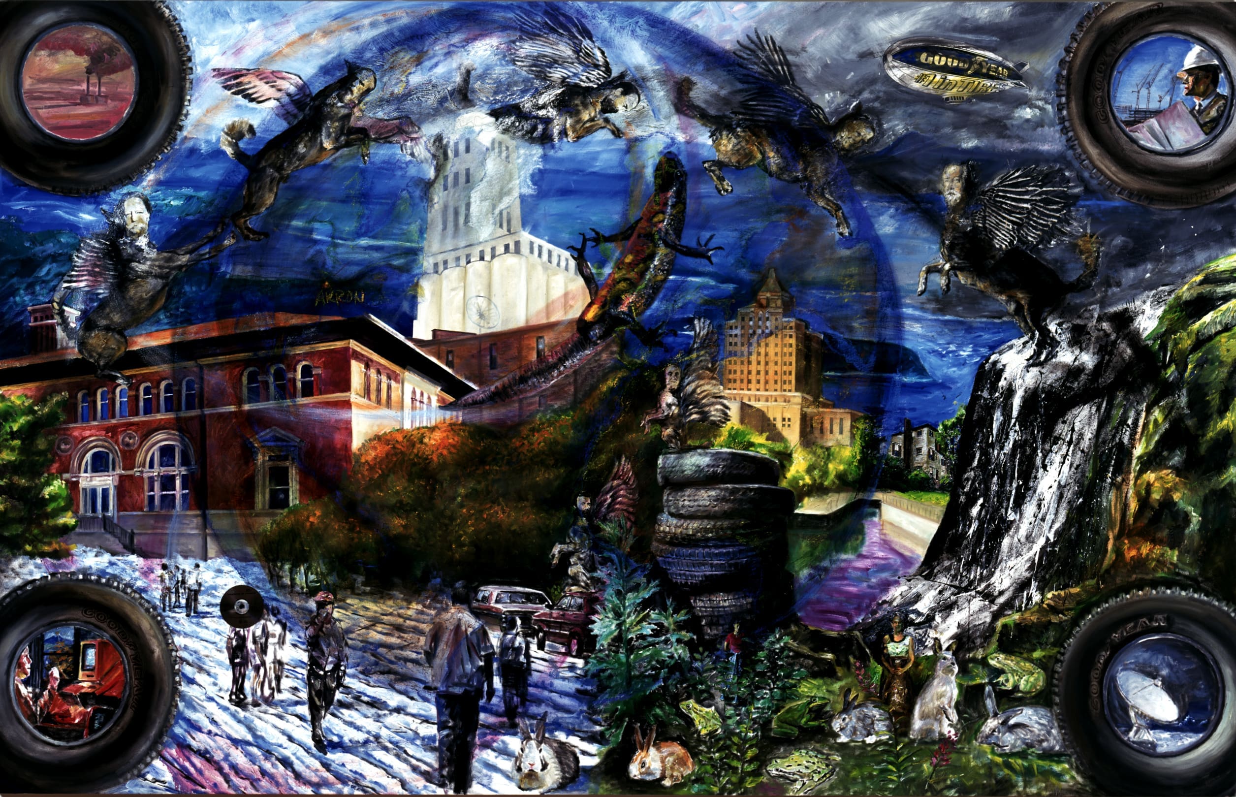 Komar & Melamid, Akron's Most Wanted, 1998. Collection of the Akron Art Museum. Museum Acquisition Fund and partial gift of the artists. 1998.26
