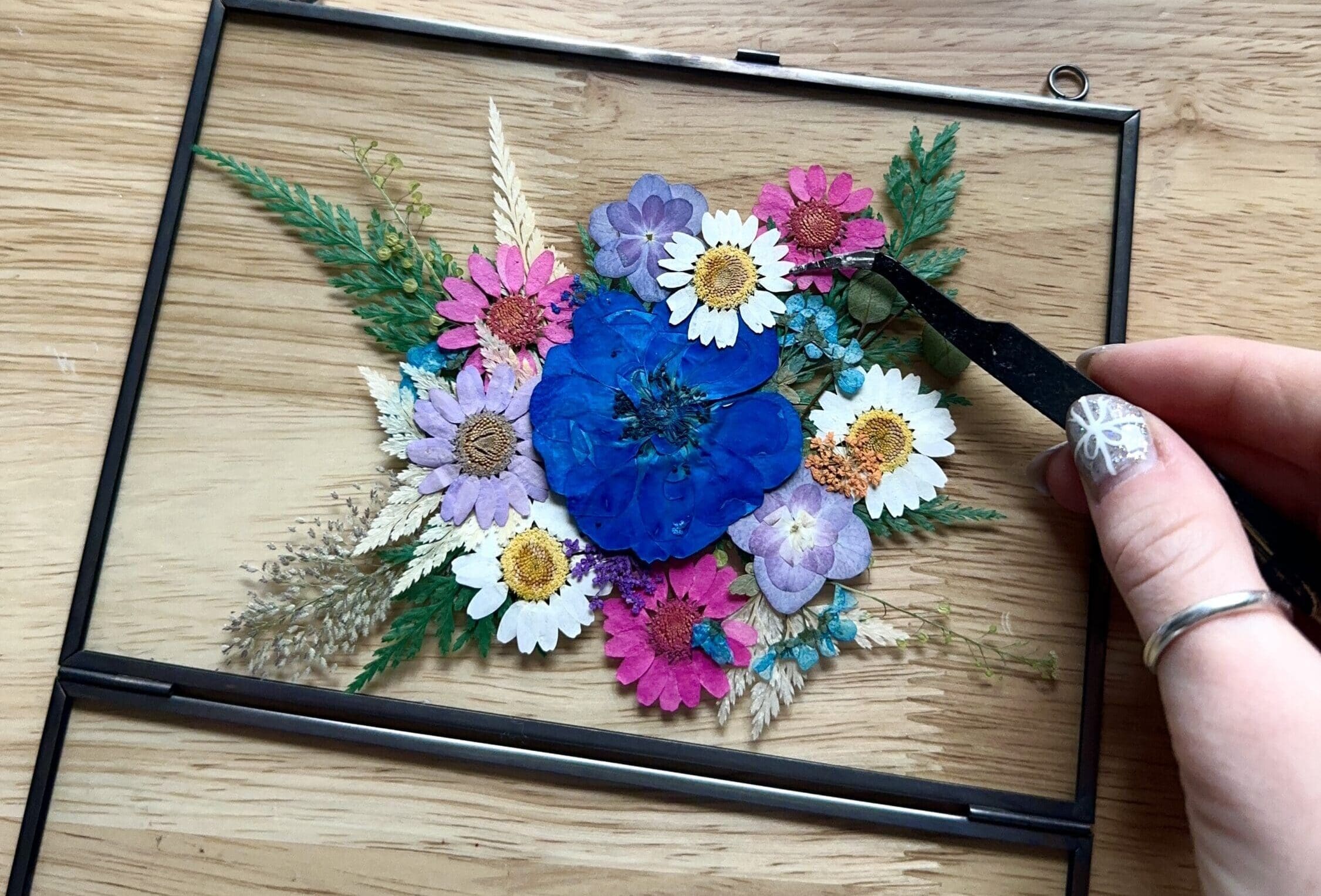 Pressed flower frames