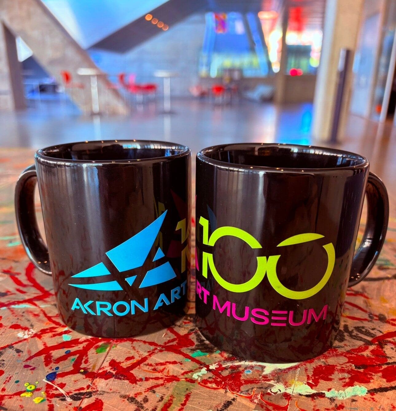 Akron Art Museum 100th Anniversary Mugs