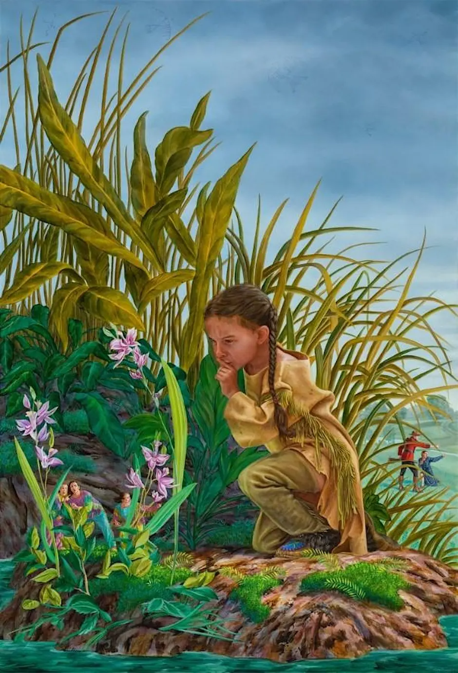 Kent Monkman (Cree, b. 1965), The Escape, 2022. Collection of Rob and Monique Sobey.