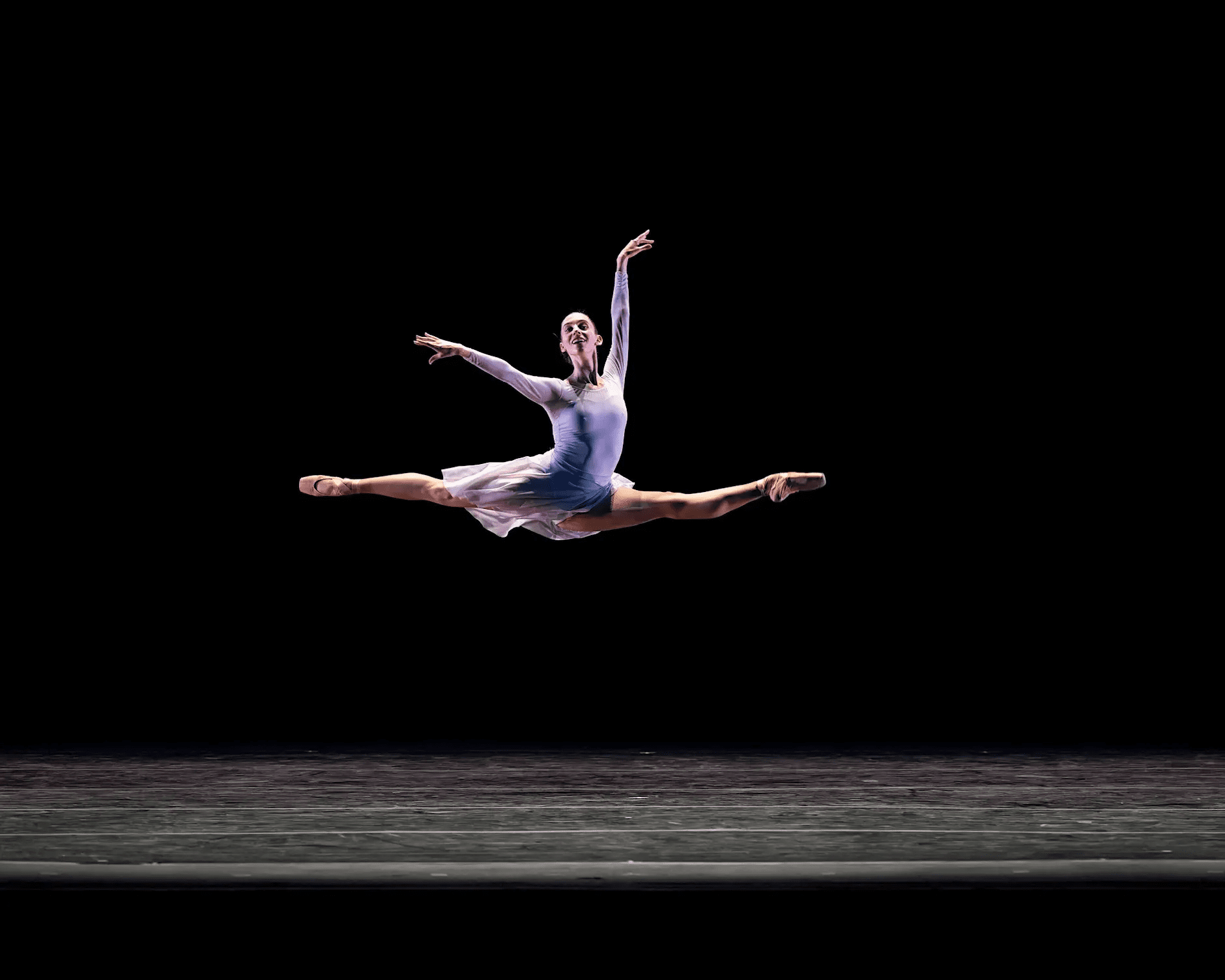 A ballet dancer